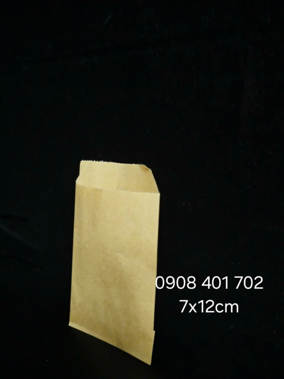 Túi giấy đựng kẹo, thuốc tấy size nhỏ 7x12cm
